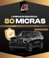 Lámina de Seguridad Automotriz 80 Micras