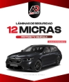 Láminas de seguridad automotriz extra reforzadas 12 micras