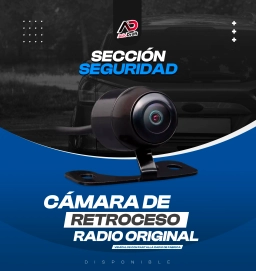 Cámara de Retroceso Compatible con Radio Original para Vehículos